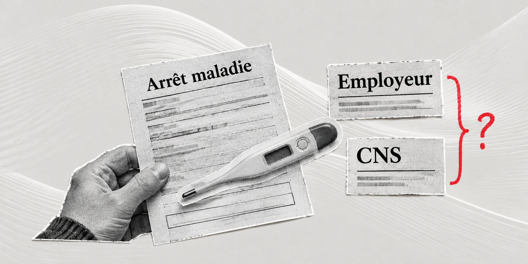 Arrêt maladie au Luxembourg : qui paie, l’employeur ou la CNS ?